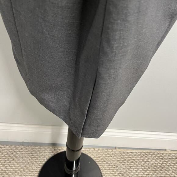 Worthington Skirt size 8 Gray Straight Pencil Knee Stretch Career Church Suit - Picture 6 of 7